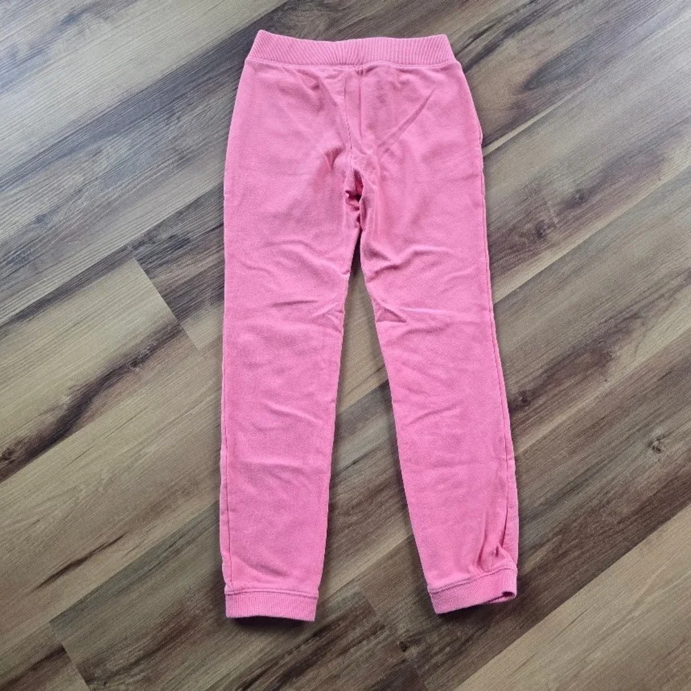 Gap Sweatpants Kids‎ Large 10 Pink Logo Joggers Athleisure Barbiecore